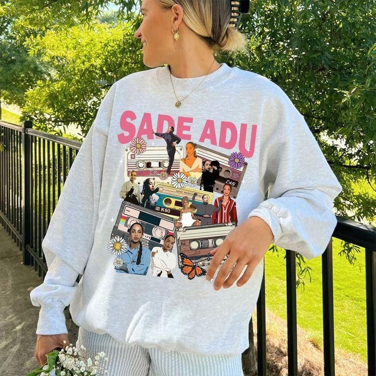 Sade Graphic Sweatshirt, Sade Vintage Sweatshirt , Sade Tour Sweatshirt , Sade Concert Graphic