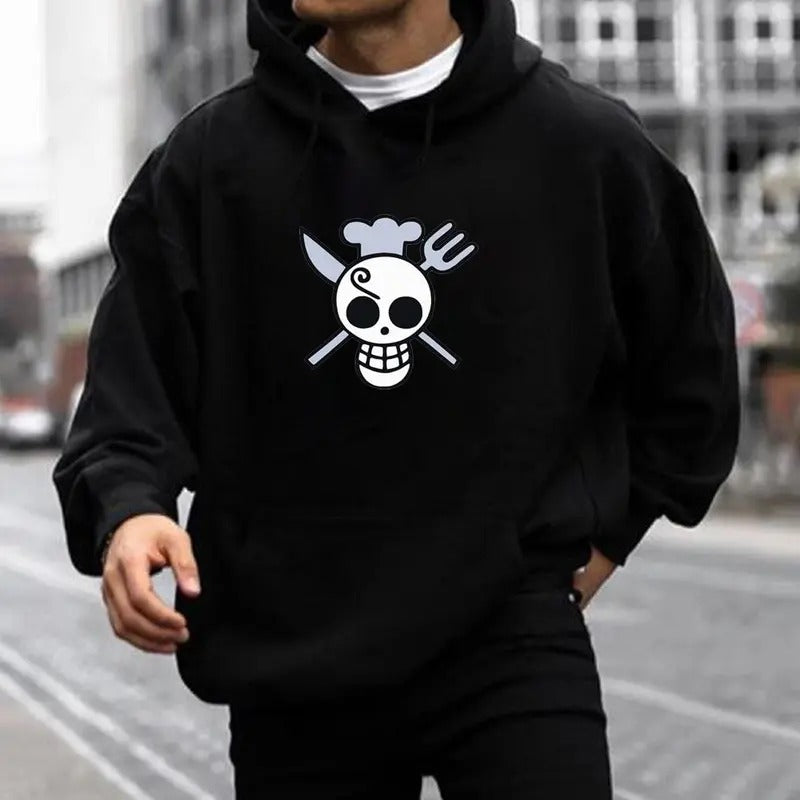 Sanji chef Aesthetic Sweatshirt For Mens Fashion Hoodies Pullover Athletic Daily Hoody Hooded Gift,Sanji apparel,one piece hoodie,men's vintage tees,anime clothing for men,graphic hoodies,Luffy,sanji,zoro,nami,Usopp,Chopper,Robin,Franky,Brook Sweatshirt,