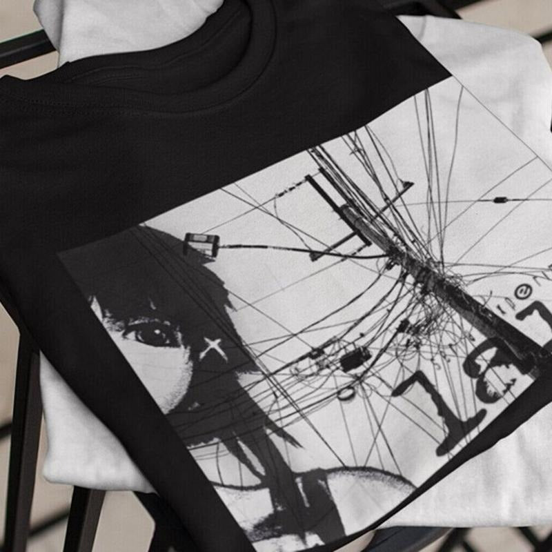 Serial Experiments Lain Shirt Cyberpunk Lain Vaporwave Anime Manga Anime Girl Unisex T-shirt