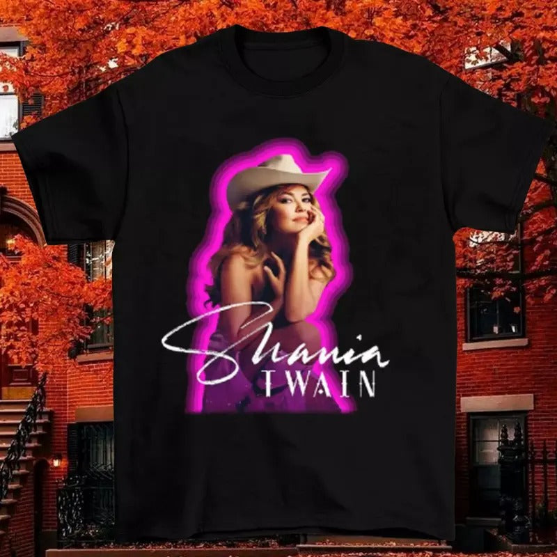 Shania Twain Queen Of Me Tour 2023 Gift For Fan Black All Size Shirt