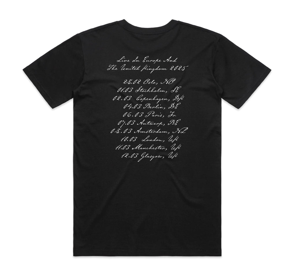 Sharon Van Etten & The Attachment Theory Black Tour T-Shirt