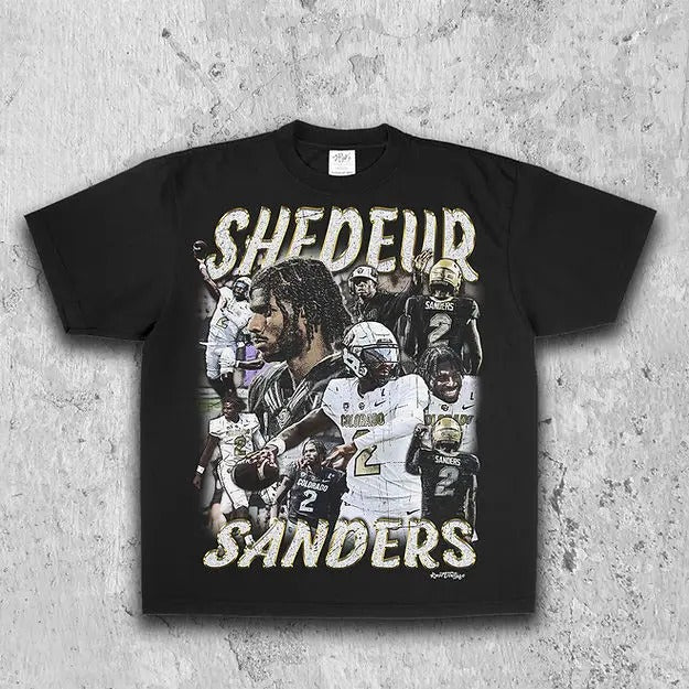 Shedeur Sanders Tee | Vintage Tee | Men's Graphic T-Shirt | Gift For Fan