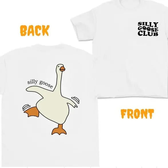 Silly Goose T-Shirt, Funny Silly Goose Shirt, Silly Goose University, Funny Shirt, Funny Goose Tshirt, Women's Tshirt, Men's Tshirt Casual Comfort