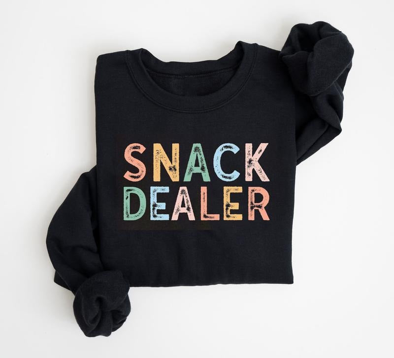 Snack Dealer Shirt, Snack Dealer Sweatshirt, Funny Mom Shirt, Mom of Twins Gift for Mom Mothers Day Tee, Mom of Triplets Crewneck