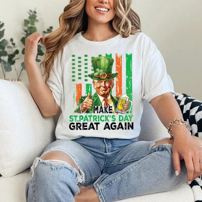 St Patricks Day Trump Shirtfunny Political Trump Shirt Irish Drinking Trump Shirt St Paddys Day Trump Shirt St Patricks Trump Love Gift