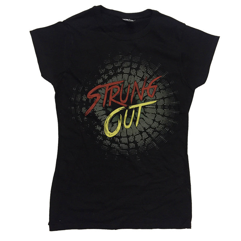 Strung Out 2016 Tour Womens T-shirt (Black)