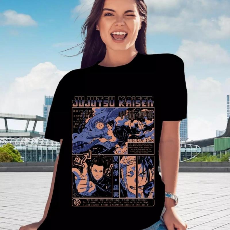 Suguru Geto T-shirt, Jujutsu Kaisen shirt, Getou jjk, Anime shirt, Men vintage tee, Vintage anime tees Top Menswear Underwear Streetwear Sweatshirt, Hoodie, Comfort Colors