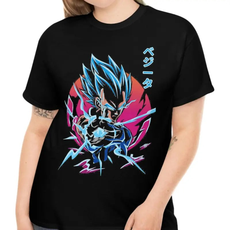 Super Saiyan Vegita Manga Anime T-Shirt, Anime Gift For Fan Sweatshirt, Hoodie, Comfort Colors