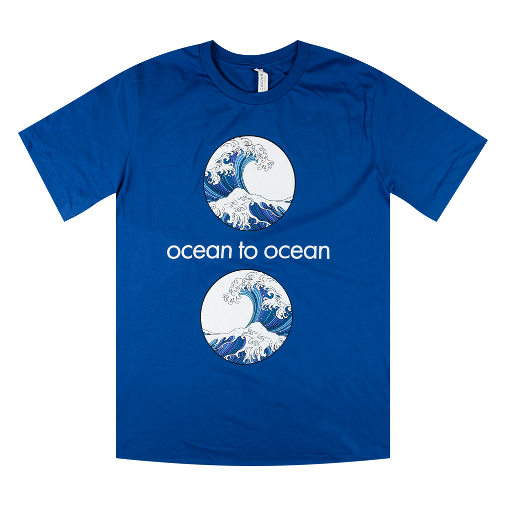 Ocean To Ocean Blue 2022 Tour T-Shirt