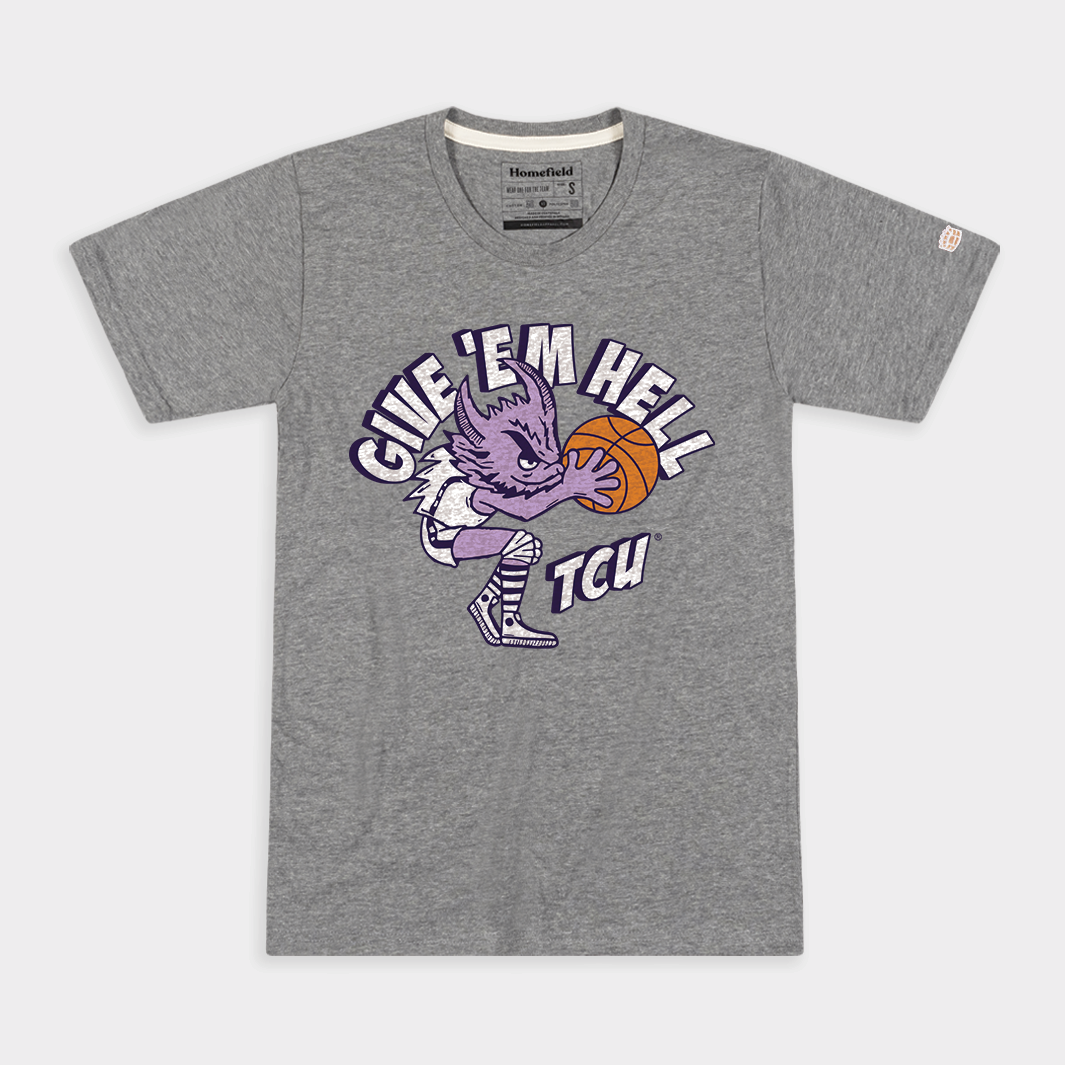 Vintage Give ‚ÄòEm Hell TCU Tee