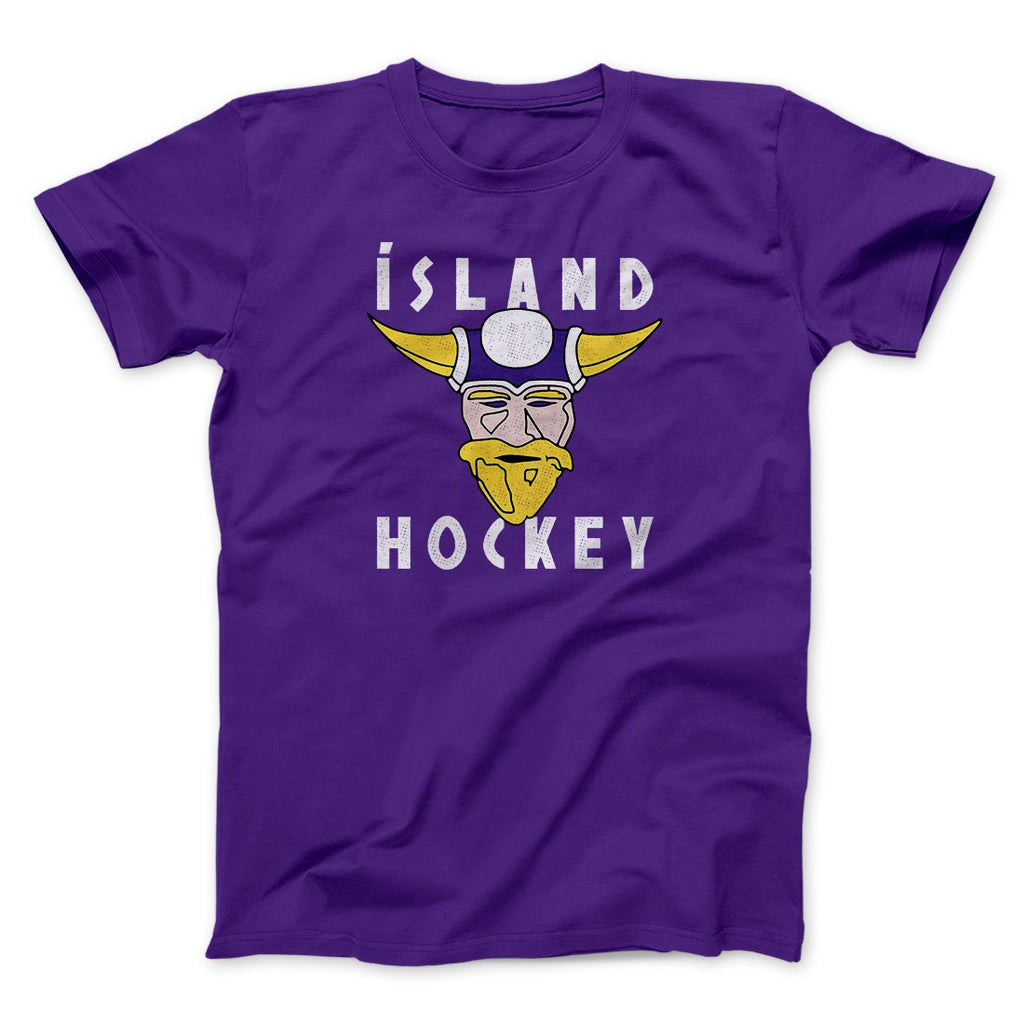 Iceland Hockey Funny Movie Men/Unisex T-Shirt