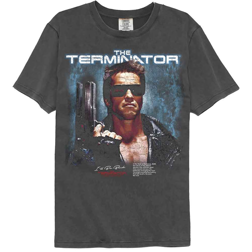 Terminator - Jacket Pistol Poster Comfort Color T-Shirt