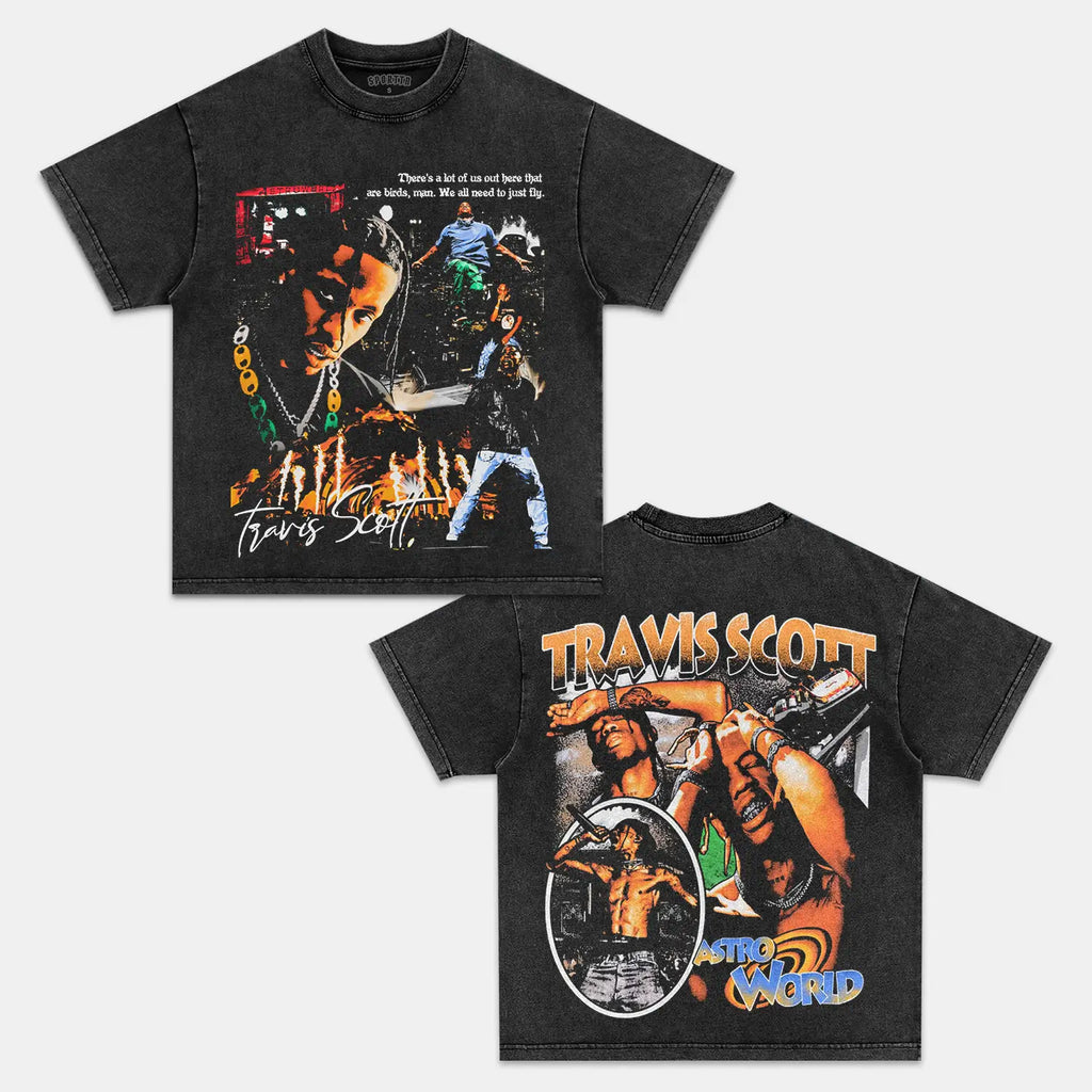 TRAVIS SCOTT VINTAGE TEE Style003
