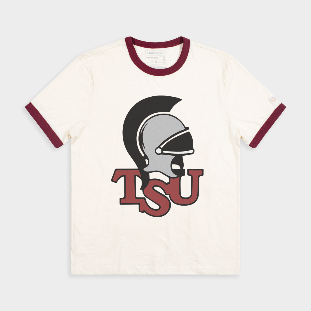Vintage TSU Logo Ringer Tee Style001