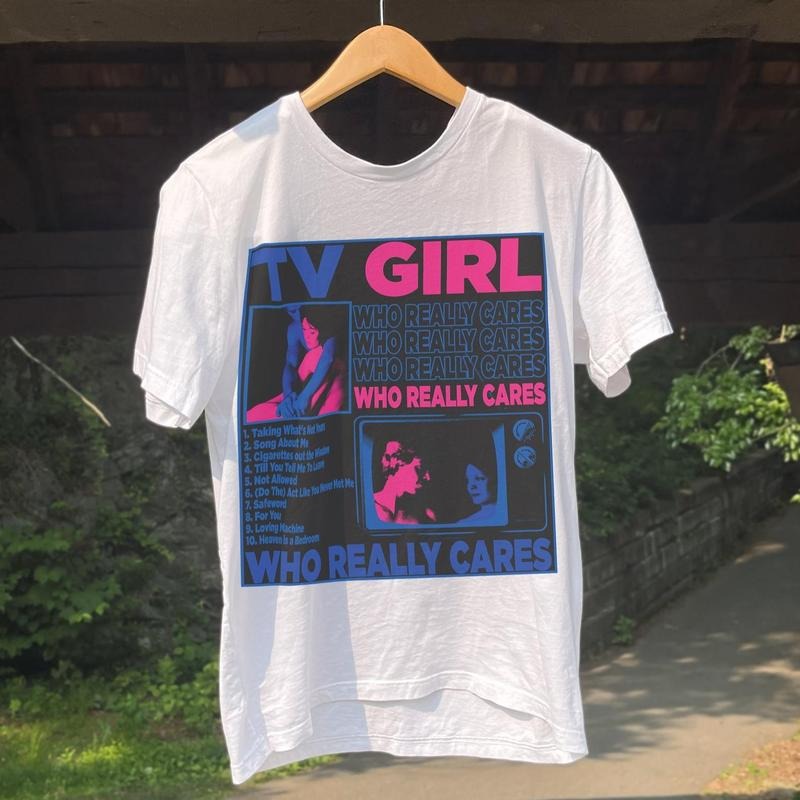 TV Girl, TV Girl Who Really Cares T Shirt, Tv Girl Tour Shirt, shirt for women, Free Shipping