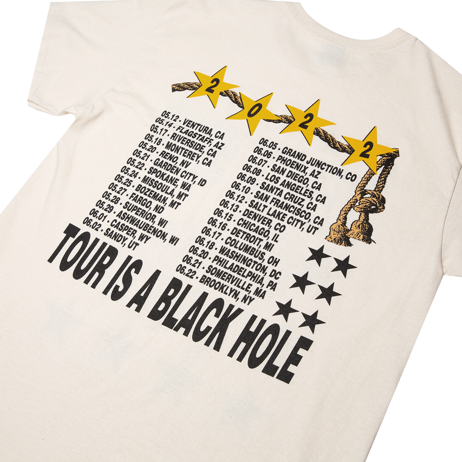 Teenage Wrist - Tour is a Black Hole Tee