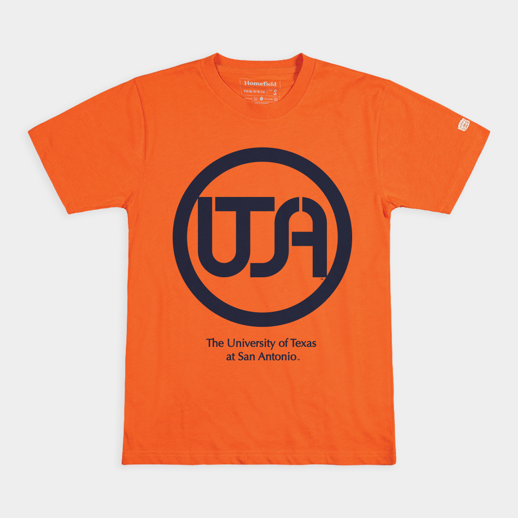 UTSA 1970s Vintage Circular Logo Tee Style001