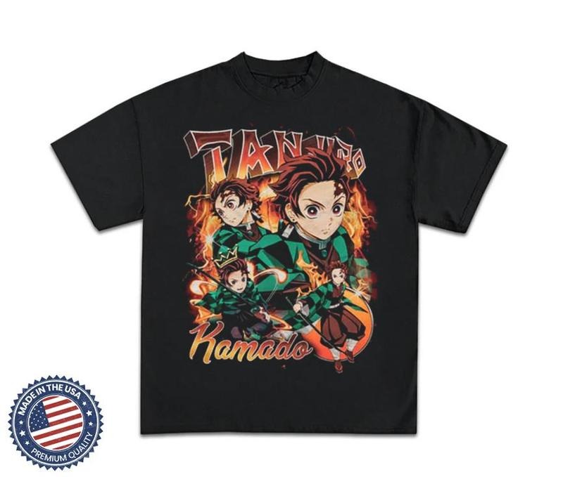 Tanjiro T-Shirt, Demon Slayer Shirt,  Anime T-Shirts, Anime Lover Unisex T-Shirt, Gift for Friend, Gift for Otaku Sweatshirt, Hoodie, Comfort Colors