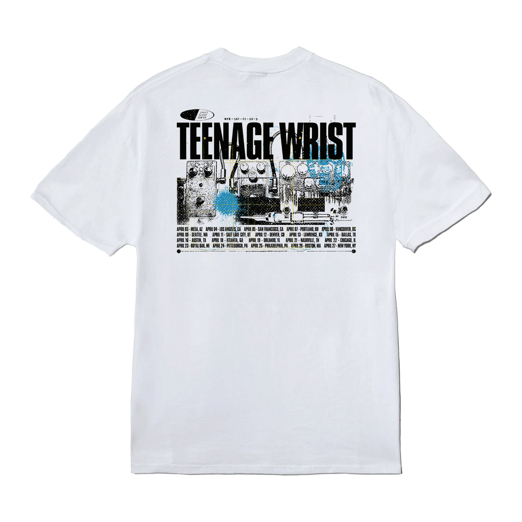 Teenage Wrist - 2025 Tour Dates Tee