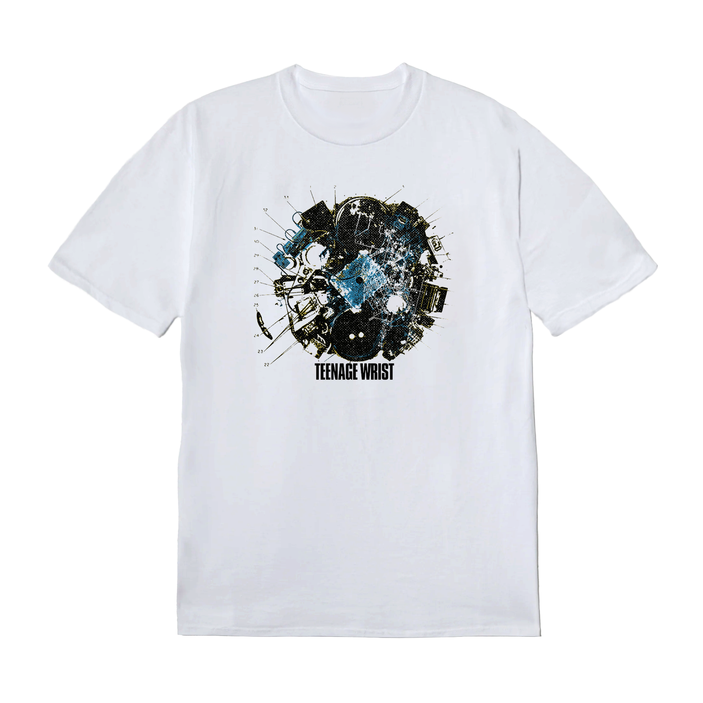 Teenage Wrist - 2025 Tour Dates Tee