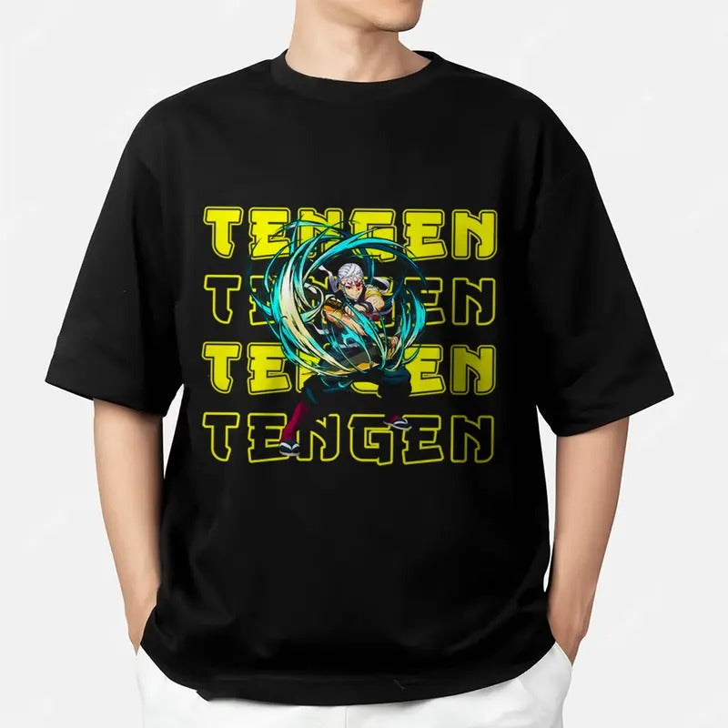Tengen Uzui Sound Hashira Demon Slayer Shirt, Sound Pillar Kimetsu No Yaiba t-shirt, anime sweatshirt hoodie, Y2k Shirt, Gift for Anime lover