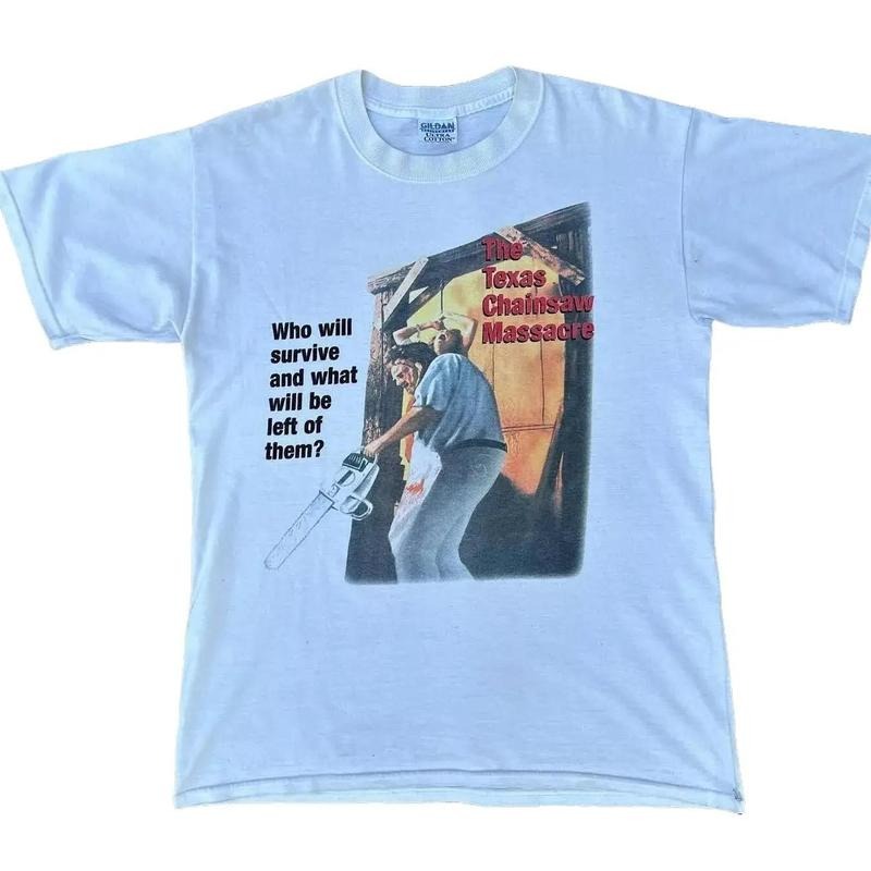Texas Chain Saw Massacre Movie Tee, 90s Vintage Graphic Unisex T-Shirt