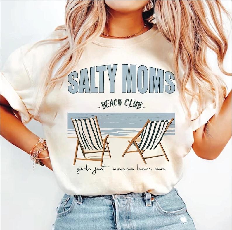 The Beach Club Shirt, Trendy Summer T-shirt, Aesthetic Beach Shirt, Retro Beach Girl sweatshirt, Funny Sarcastic Mom tshirt, Mother's Day