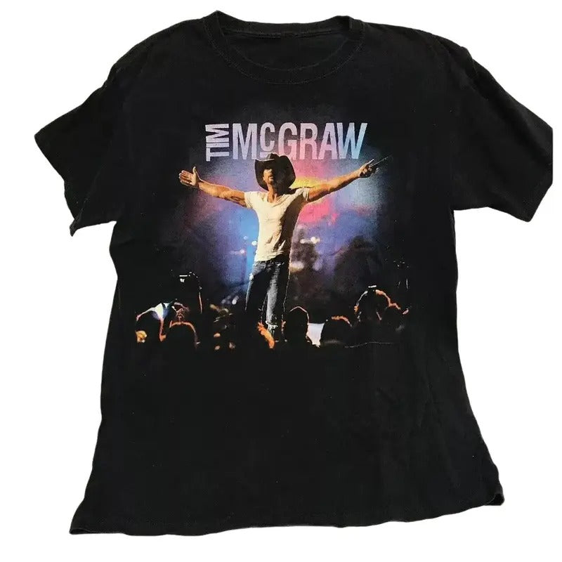 Tim Mcgraw Emotional Traffic Concert Tour Country Music T Shirt  M Menswear Top