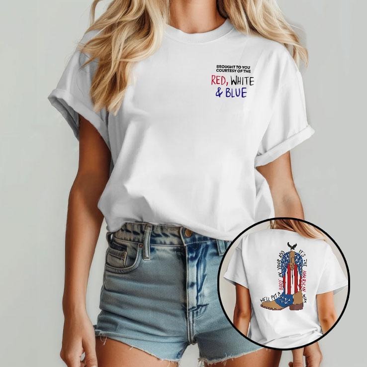 Toby Courtesy of the Red Shirt, Toby American Ride T-Shirt