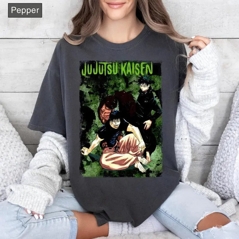 Toji #and Megumi Anime Shirt, Anime Lover Shirt, Anime Manga Shirt, Anime Toji #and Megumi Gift Men #and Women T-shirt Sweatshirt, #Hoodie, Comfort Colors