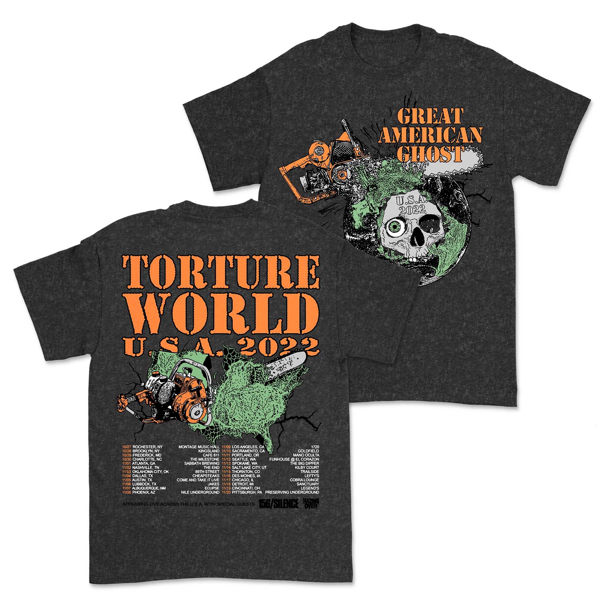 Great American Ghost - Torture World Tour Shirt