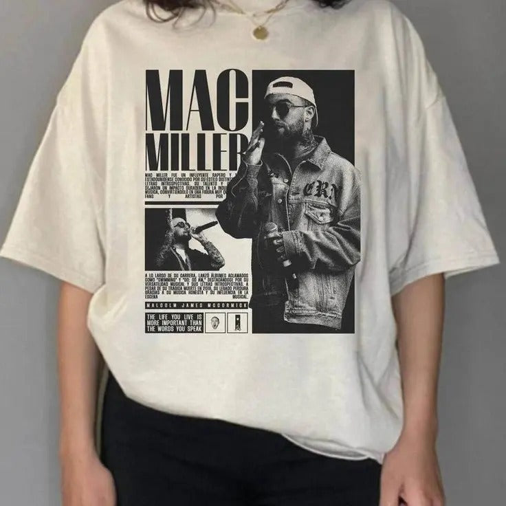 Trendy Mac Miller Shirt, Self Care Vintage Rap Tee Merch