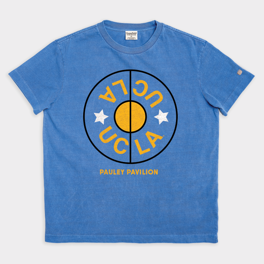 UCLA Pauley Pavilion Center Court Vintage Heavyweight Tee