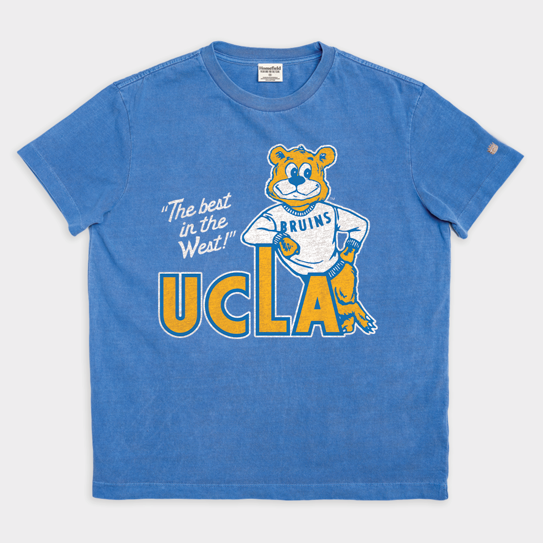 Retro UCLA Leaning Joe Vintage Heavyweight Tee Style001