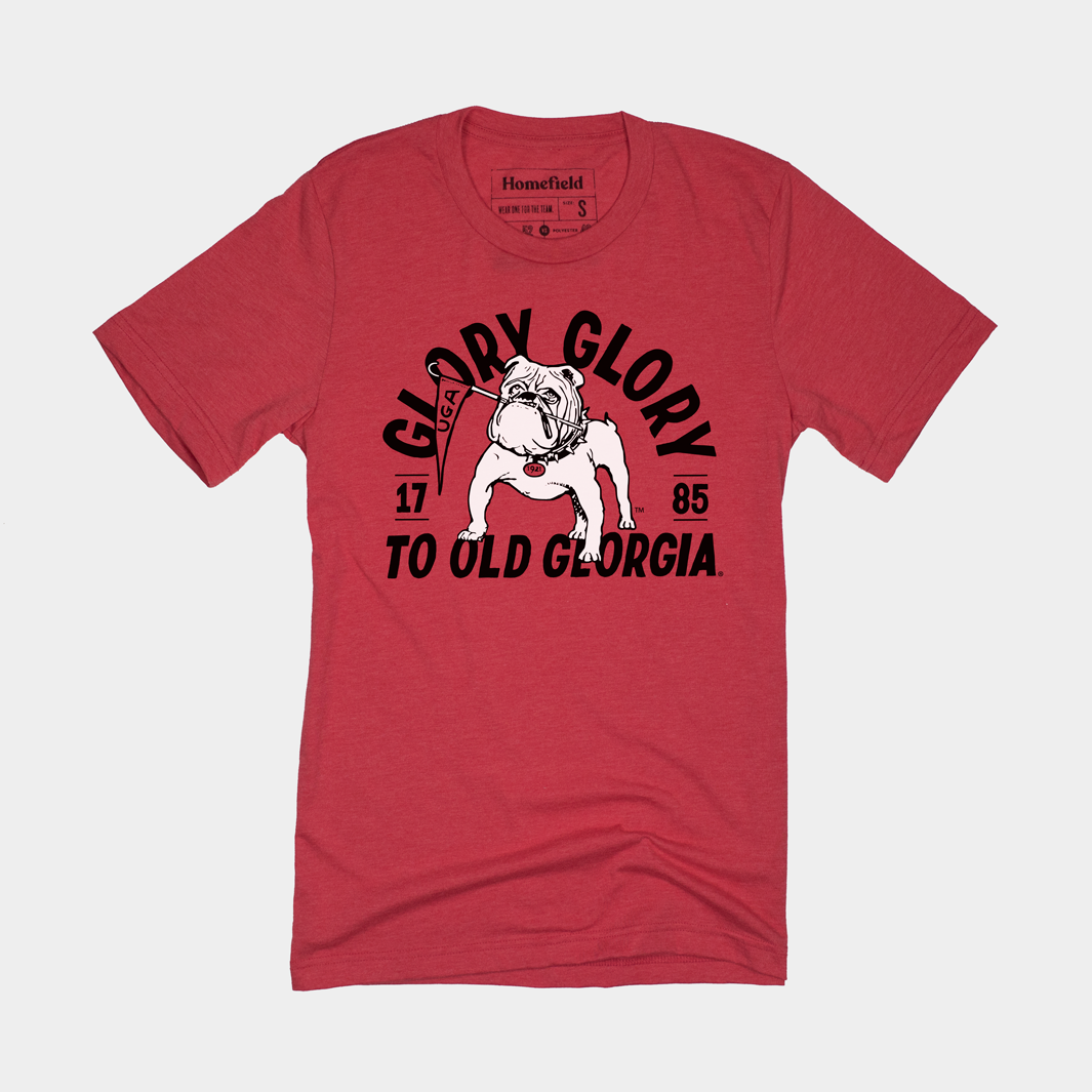 UGA Bulldogs Vintage Rally Song T-Shirt Style001