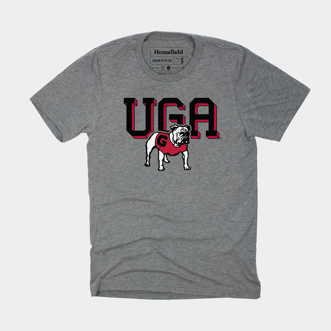 Vintage UGA Bulldogs Mascot T-Shirt Style001
