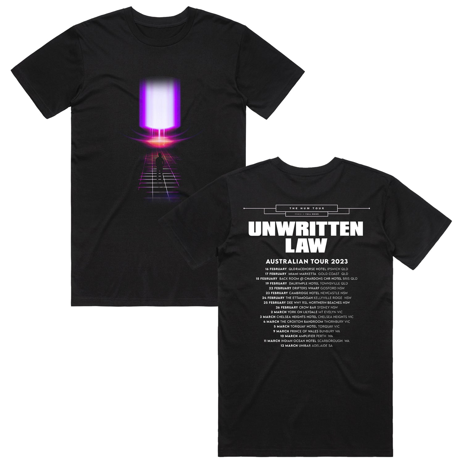 The Hum Tour T-Shirt (postponed version)