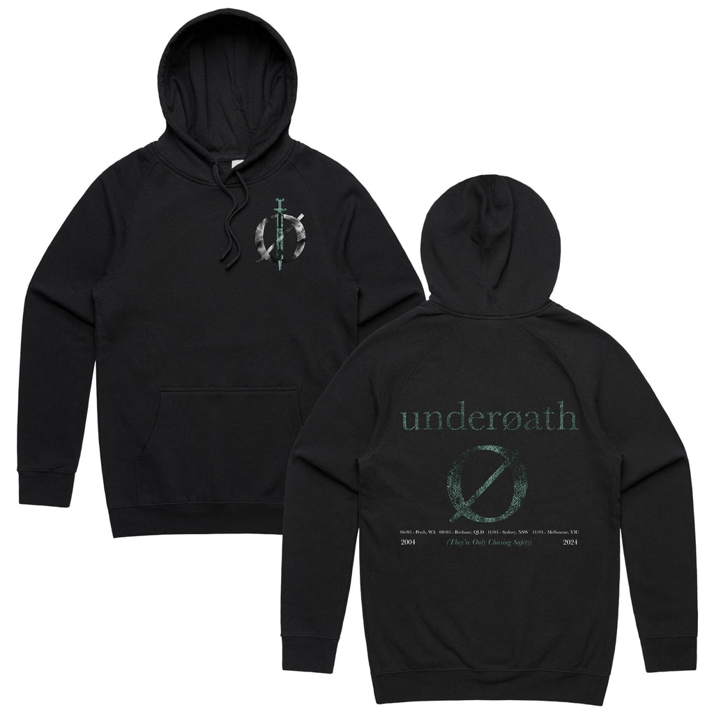 They're Only Chasing Safety 20th Anniv. Tour Hoodie (Black)