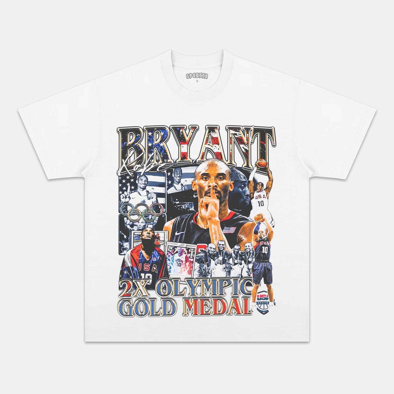 USA TEAM KOBE VINTAGE TEE
