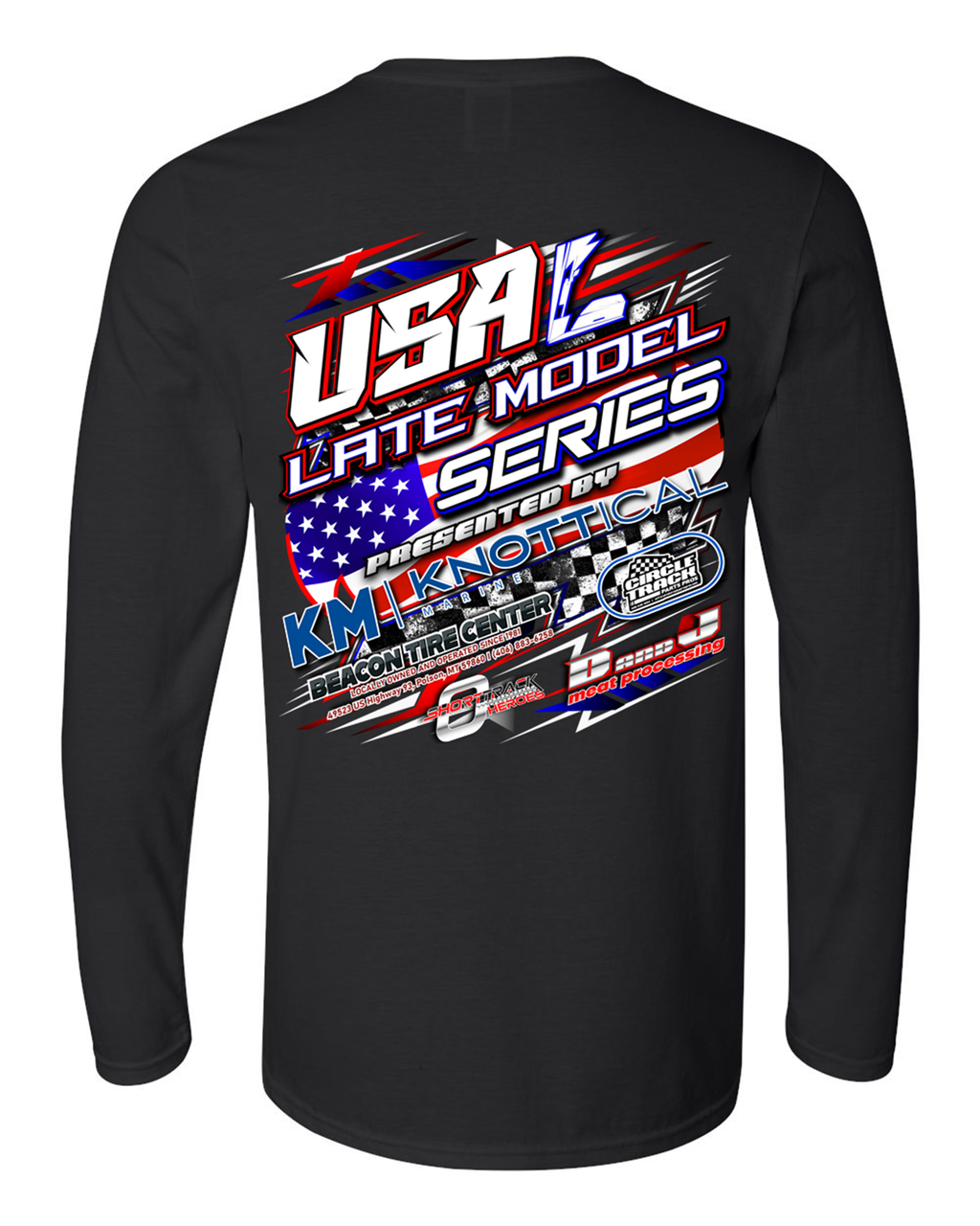 USA Late Model Series 2025 Long Sleeve T-Shirt