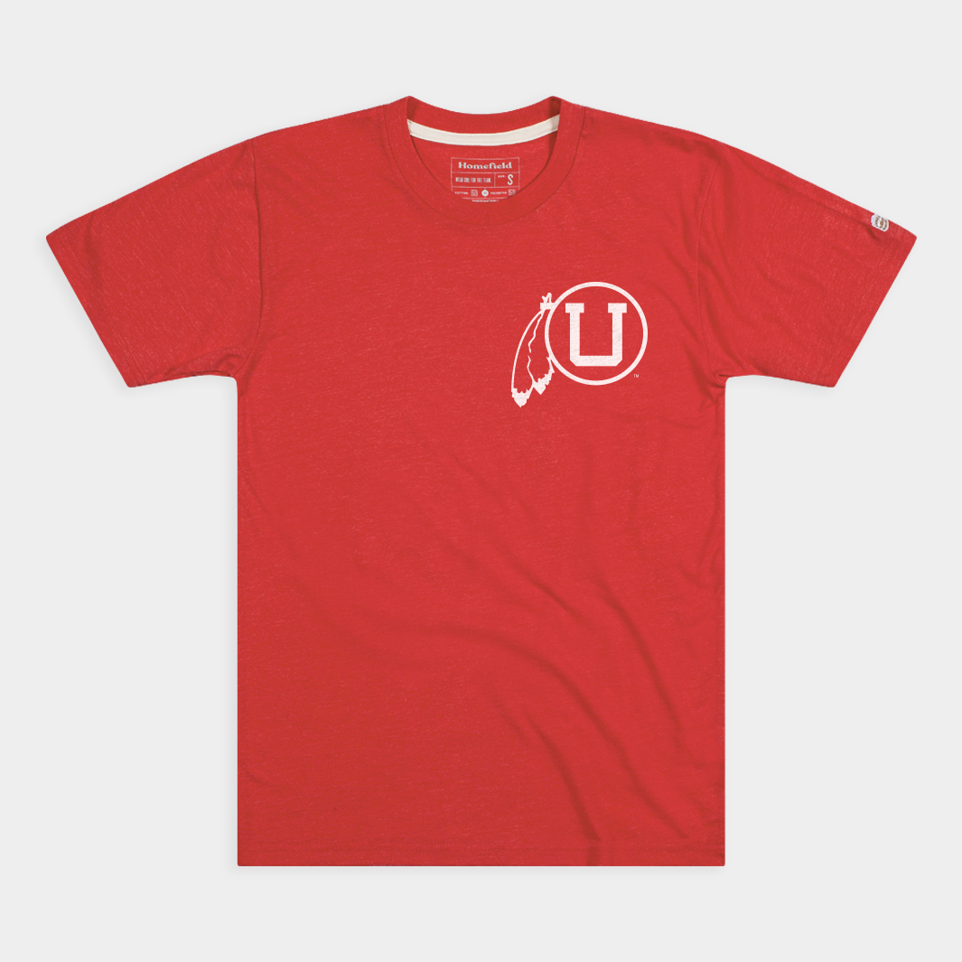 Utah Vintage "U" Logo Tee Style001