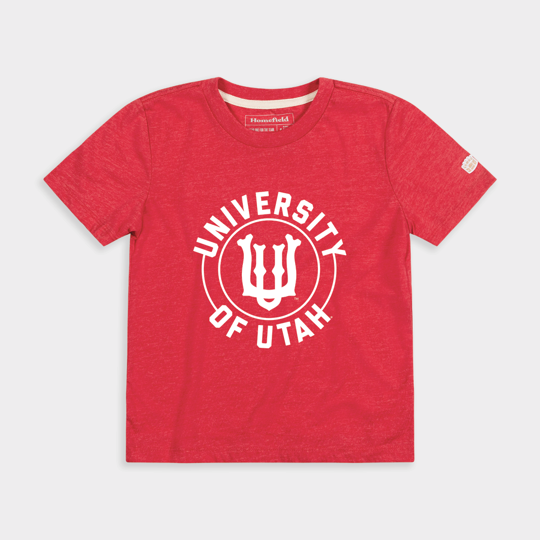 Utah Vintage Logo Youth Tee Style001