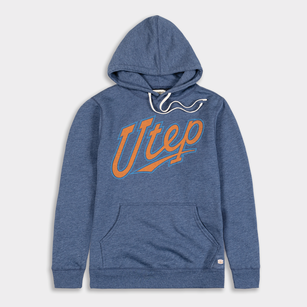 UTEP Vintage Script Hoodie Style001