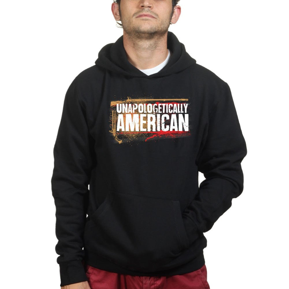 Unisex Unapologetically American Hoodie Style001