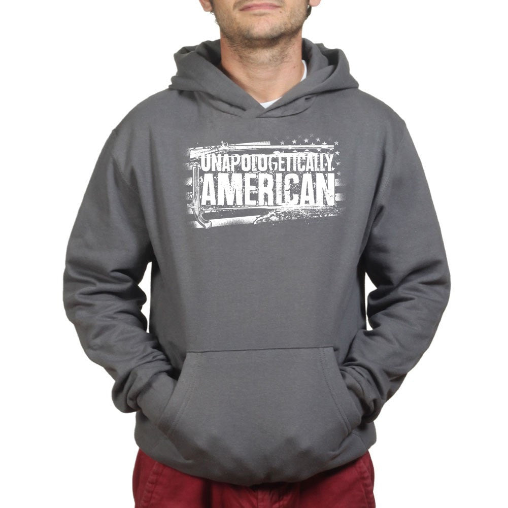 Unisex Unapologetically American Hoodie Style001