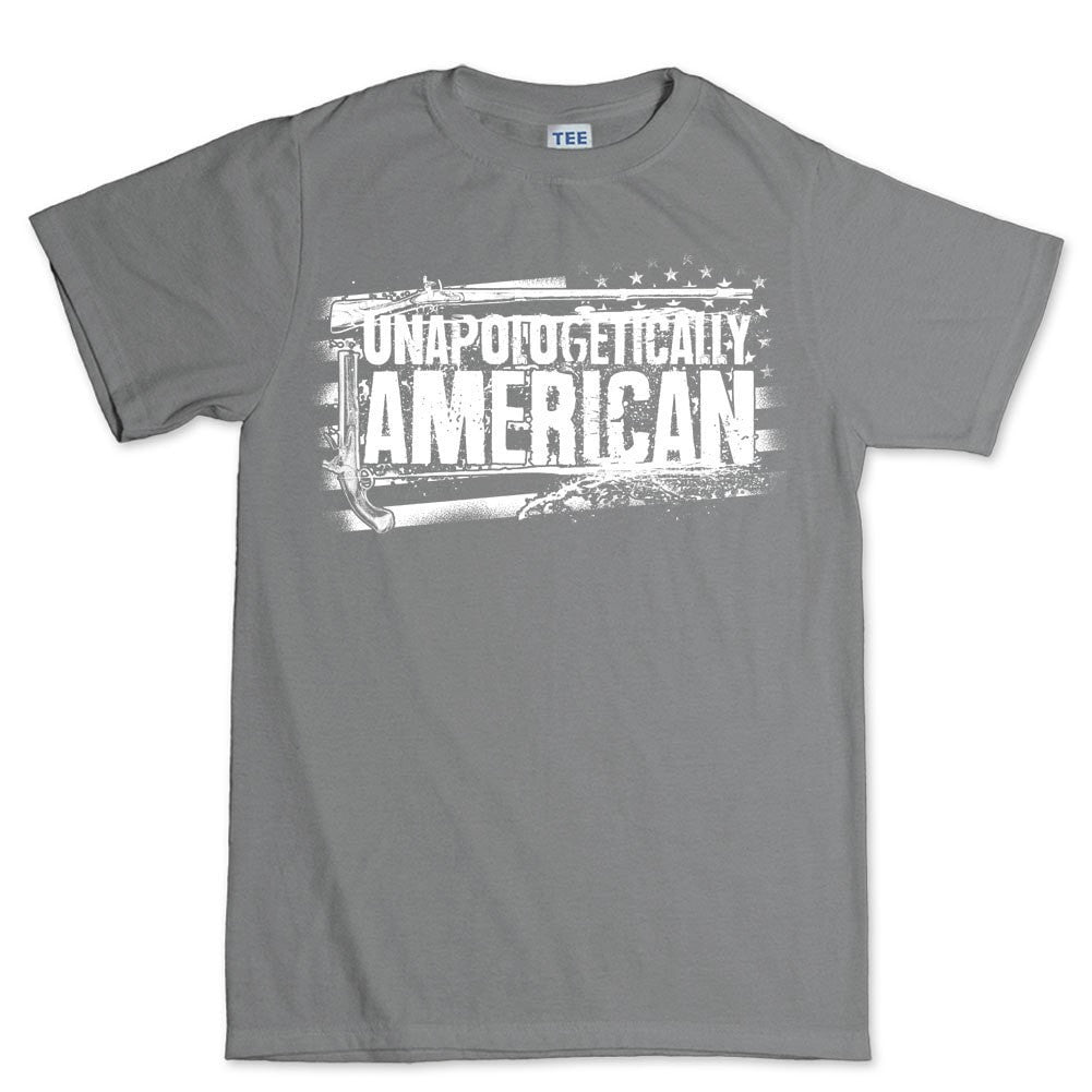 Men's Unapologetically American T-shirt Style001