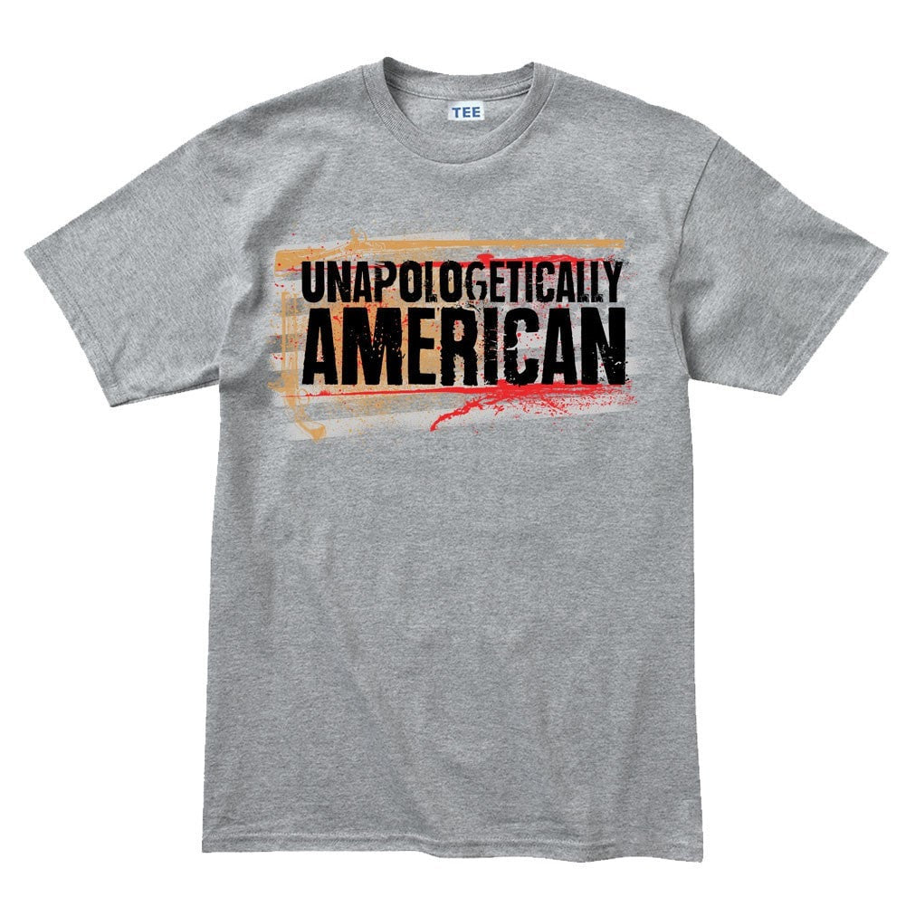 Men's Unapologetically American T-shirt Style001