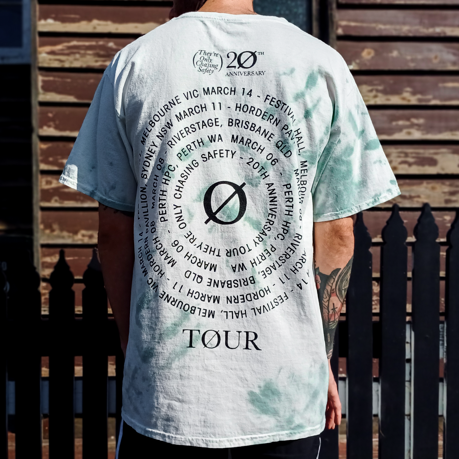 TOCS 20th Anniv. Tour T-Shirt (Tie Dye)