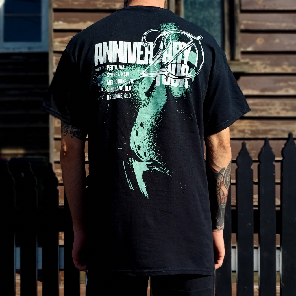 They're Only Chasing Safety 20th Anniv. Tour T-Shirt (Black)