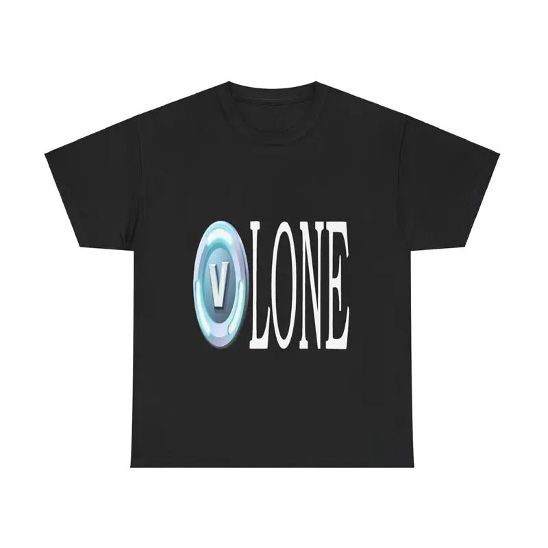 V-Lone Shirt - Fort - Meme Shirt - Funny Shirt - Unisex Heavy Cotton Tee Menswear Top